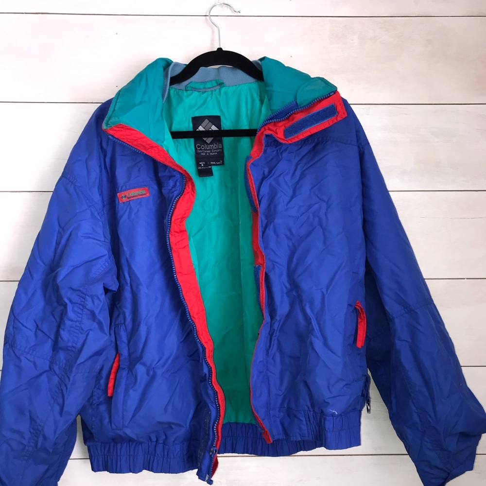 retro columbia ski jacket